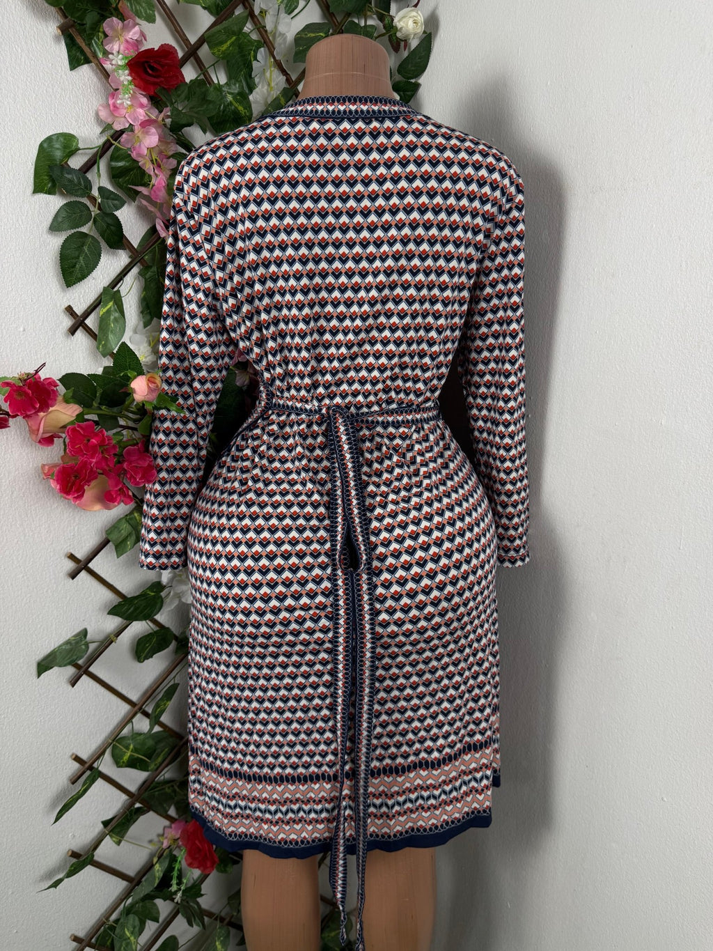 Robe évasée manches longues ceintrée - Perluna Store