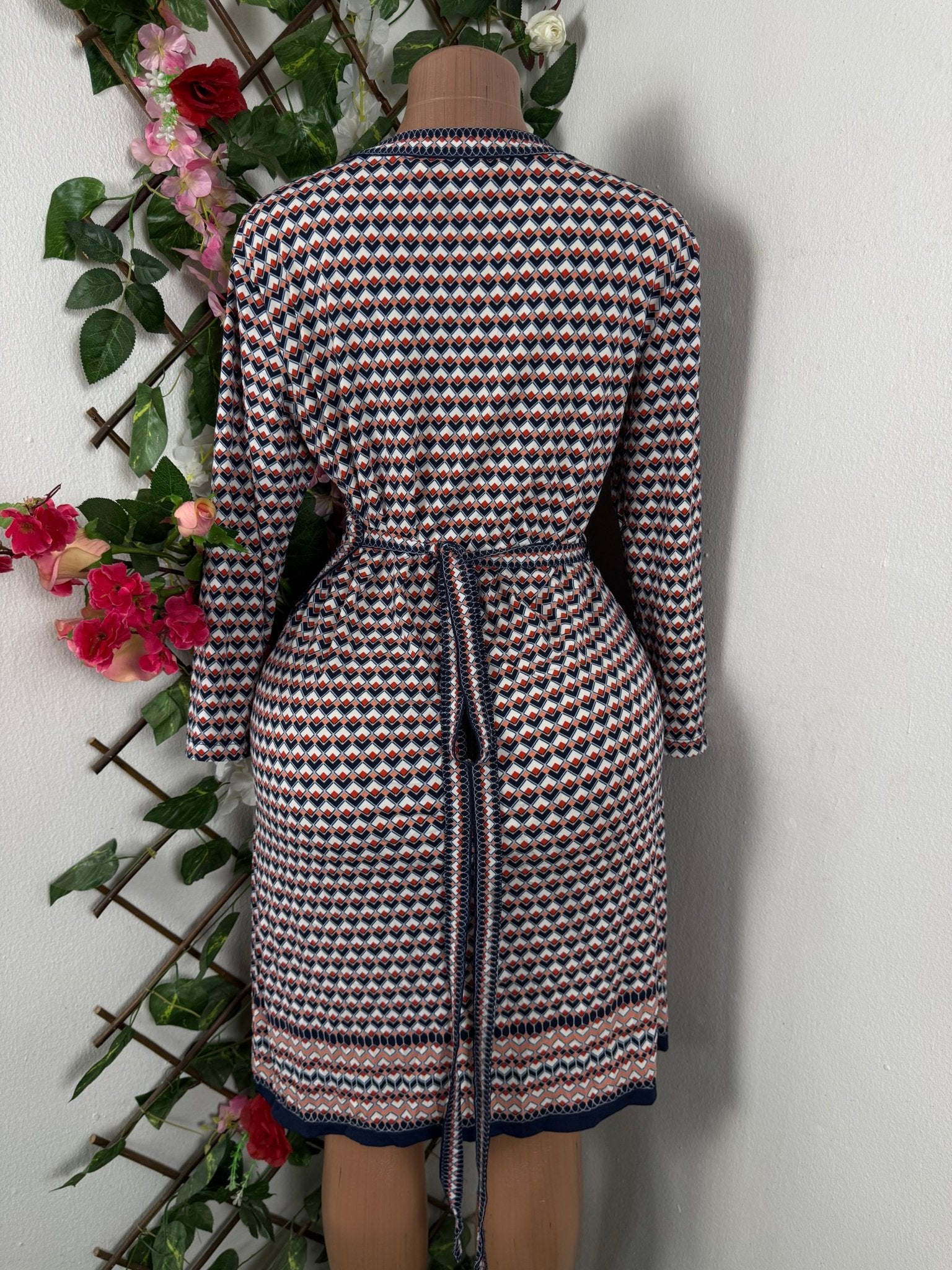 Robe évasée manches longues ceintrée - Perluna Store