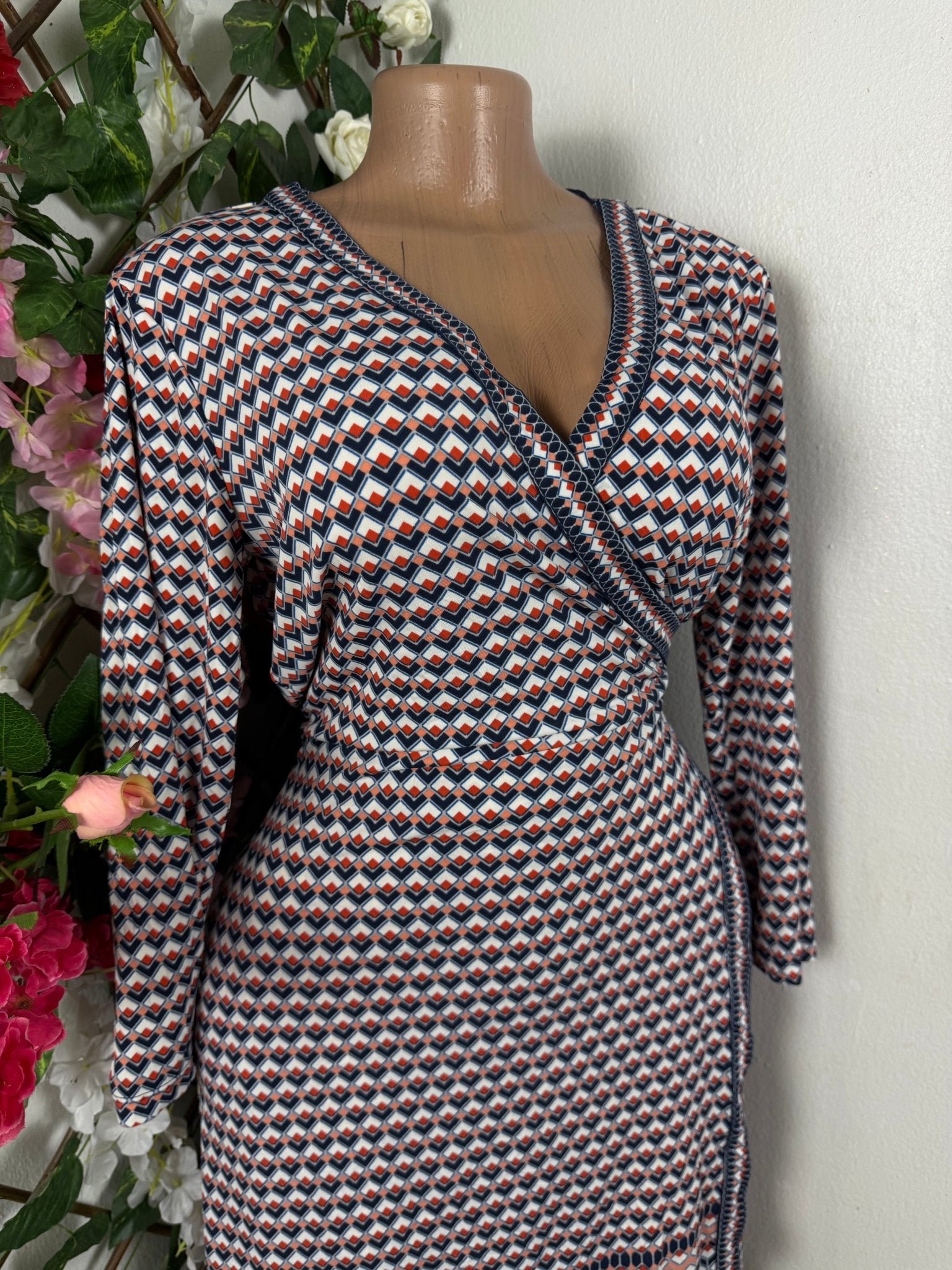 Robe évasée manches longues ceintrée - Perluna Store