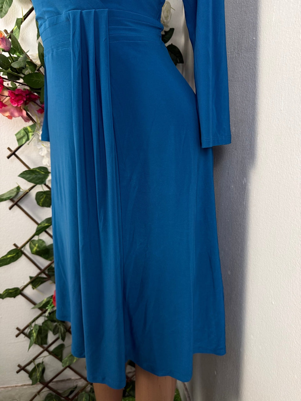 Robe évasée manches longues colle - Perluna Store