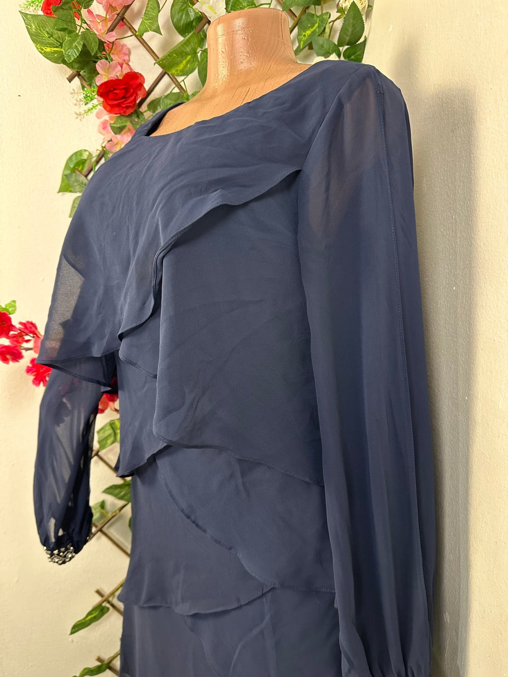 Robe évasée manches longues - Perluna Store - kinshasa