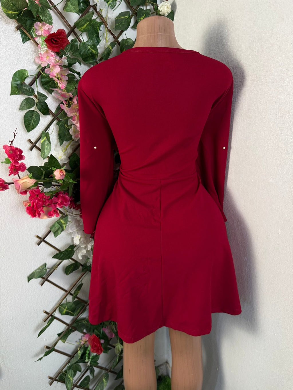 Robe évasée manches longues - Perluna Store