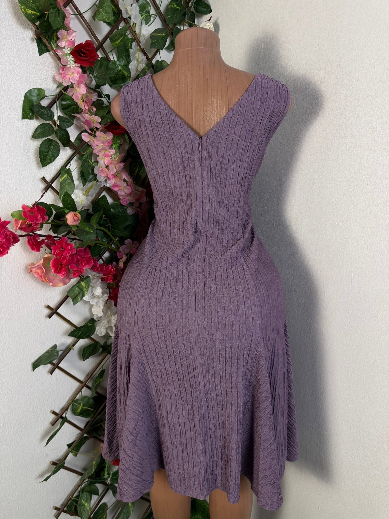 Robe évasée manches sans manches dénudée - Perluna Store - kinshasa