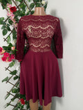 Robe évasée mi-longues manches longues - Perluna Store