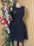 Robe évasée sans manches décolletée - Perluna Store