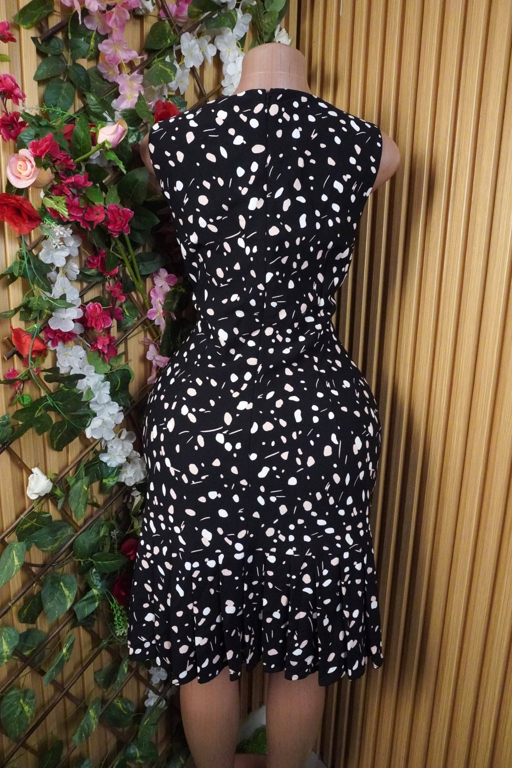 Robe évasée sans manches épilisé-M - Perluna Store