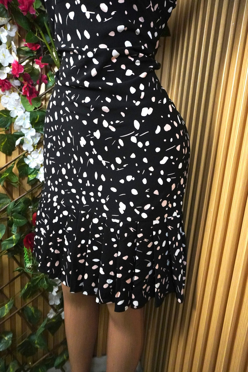 Robe évasée sans manches épilisé-M - Perluna Store