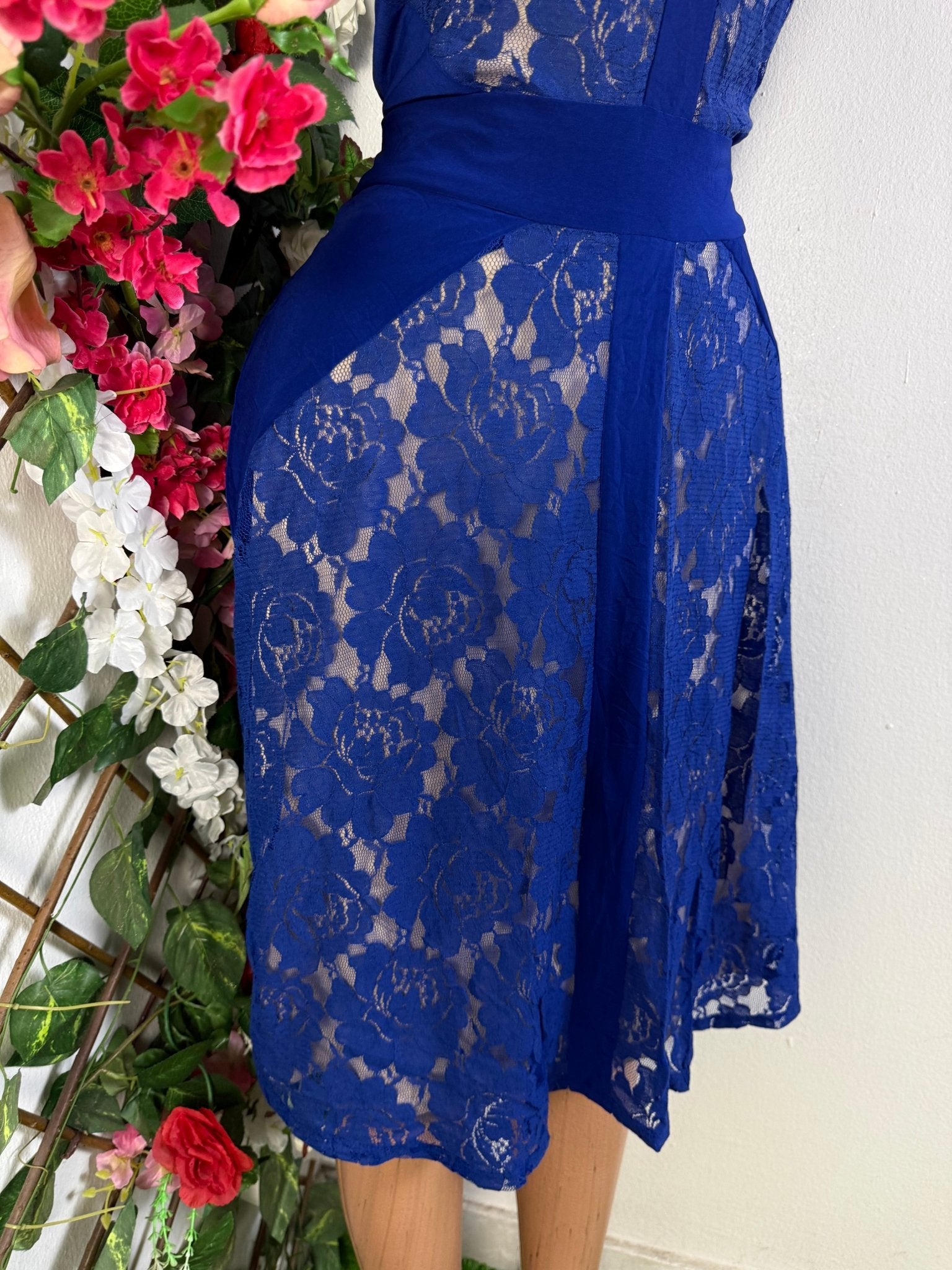 Robe évasée sans manches imprimée bretelles - Perluna Store