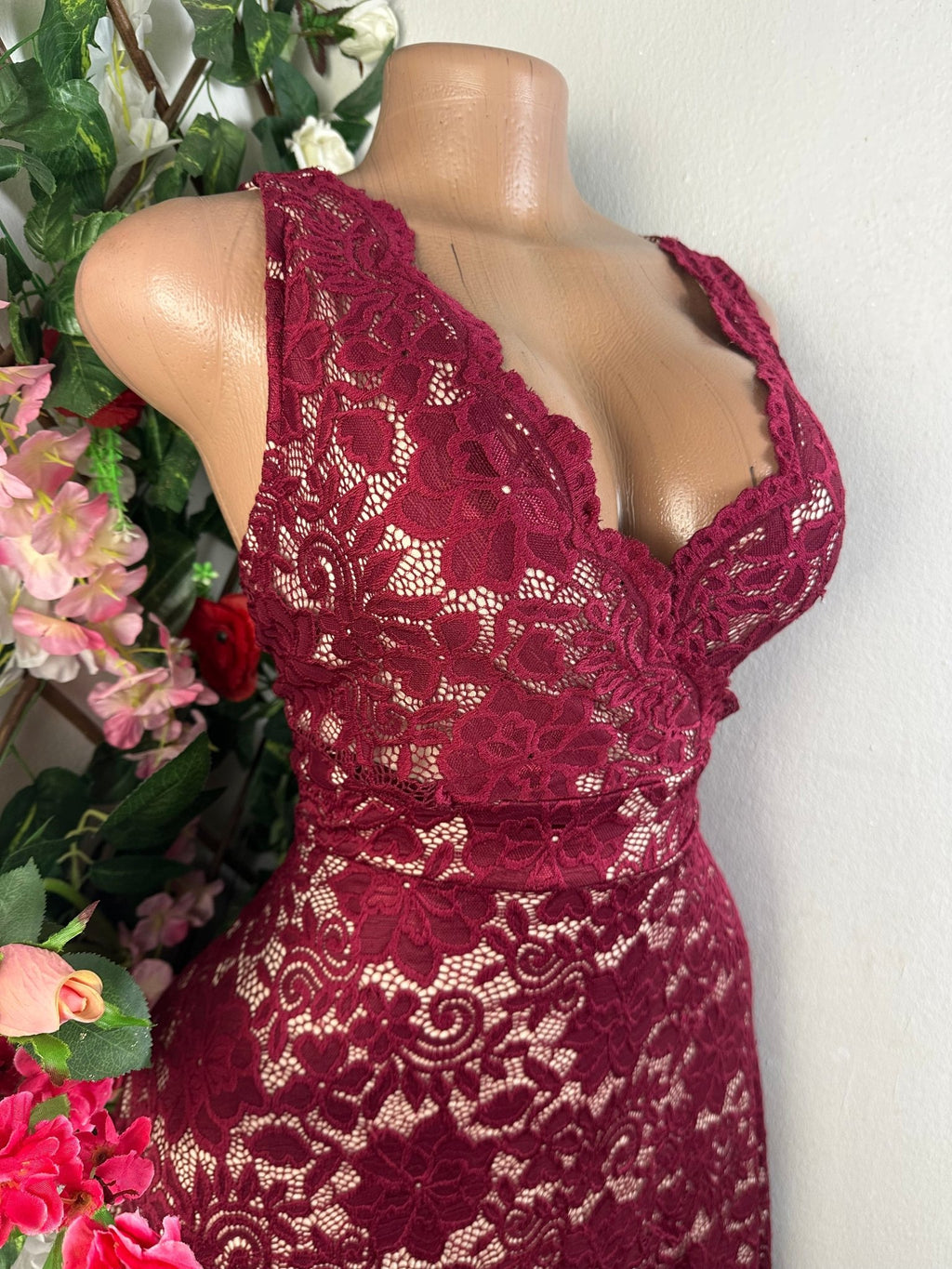 Robe évasée sans manches imprimée bretelles - Perluna Store - kinshasa