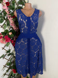 Robe évasée sans manches imprimée bretelles - Perluna Store