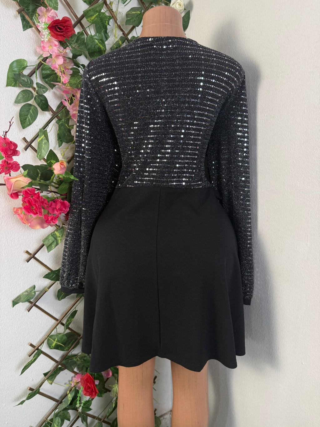 Robe moulante slim manches longues - Perluna Store
