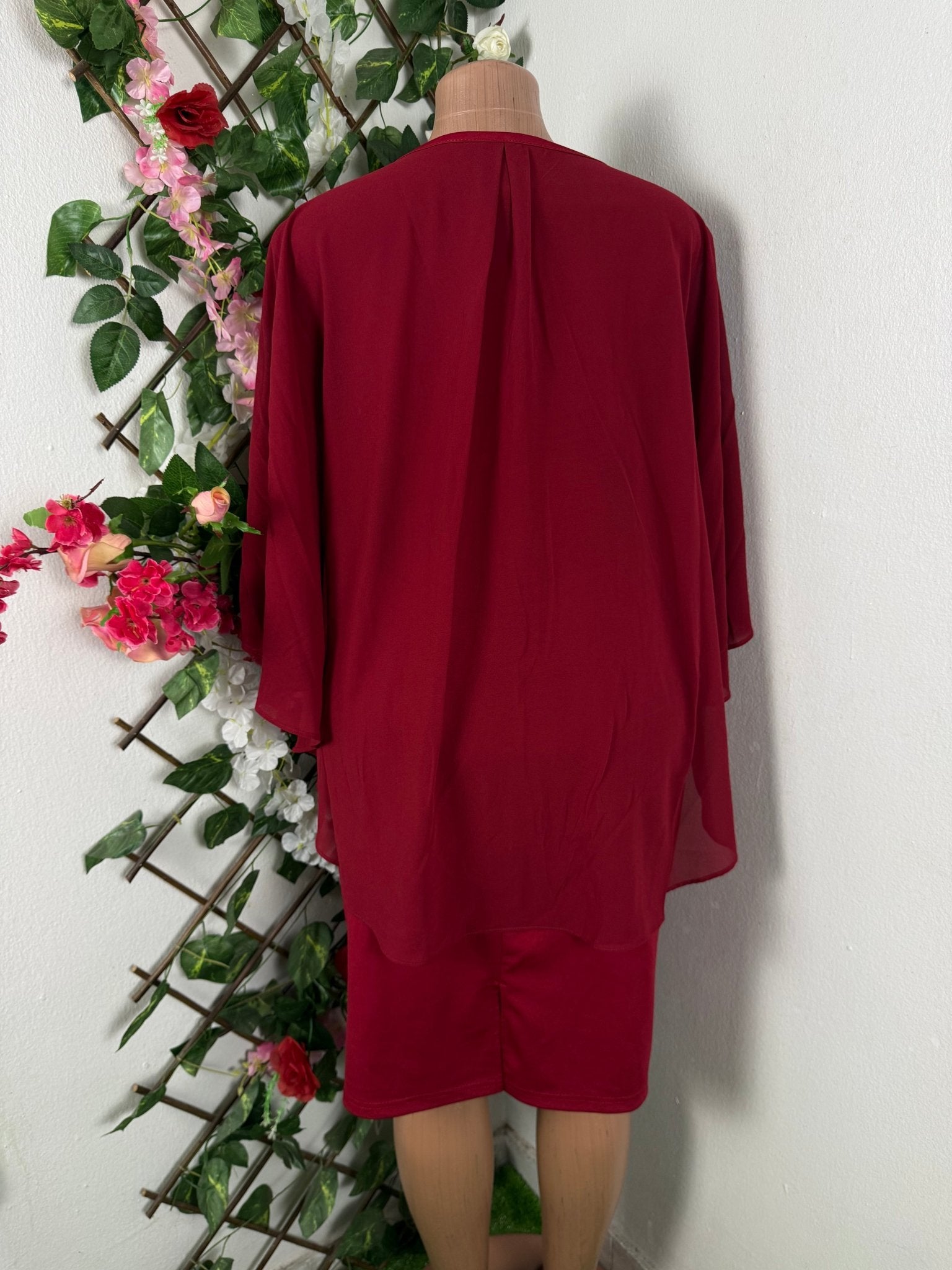 Robe évasée stylée manches longues - Perluna Store