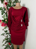 Robe évasée stylée manches longues - Perluna Store