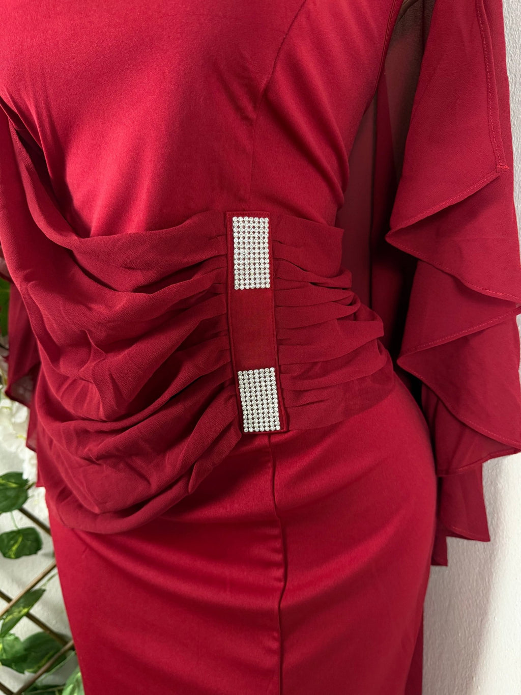 Robe évasée stylée manches longues - Perluna Store