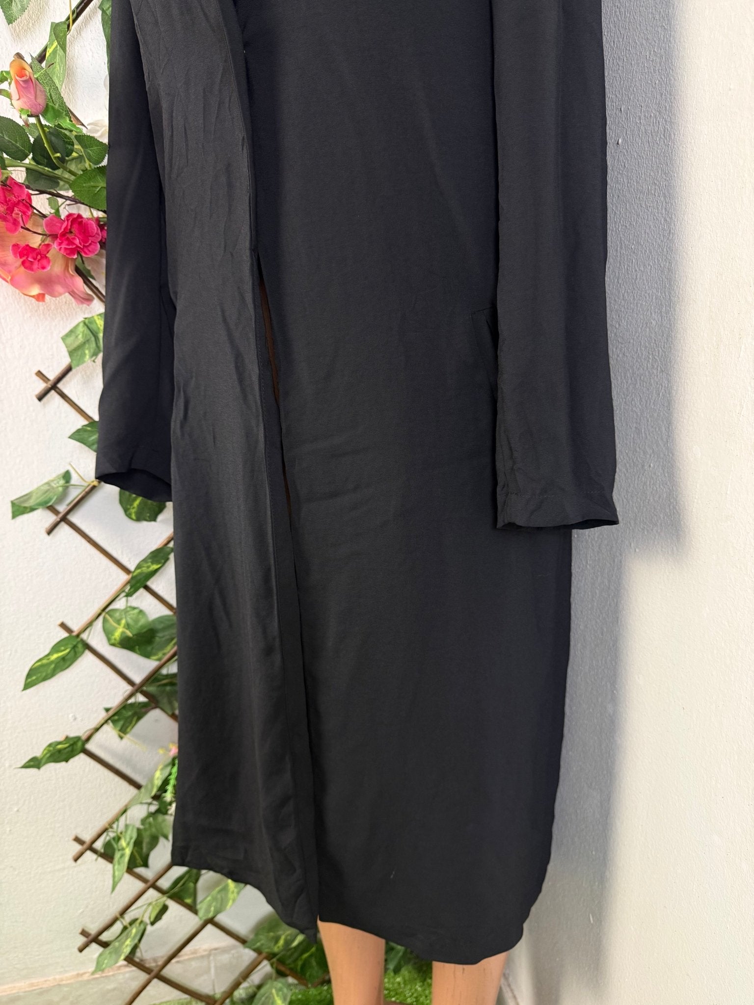 Robe long pare-dessus manches longues - Perluna Store