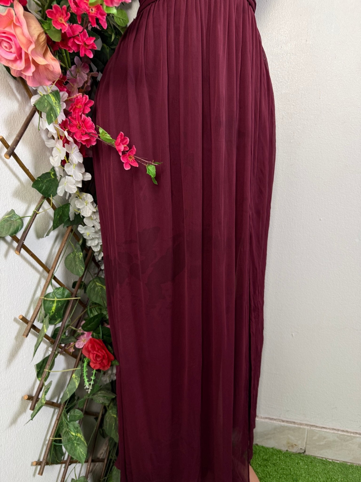Robe longue à fine bretelles - Perluna Store - kinshasa