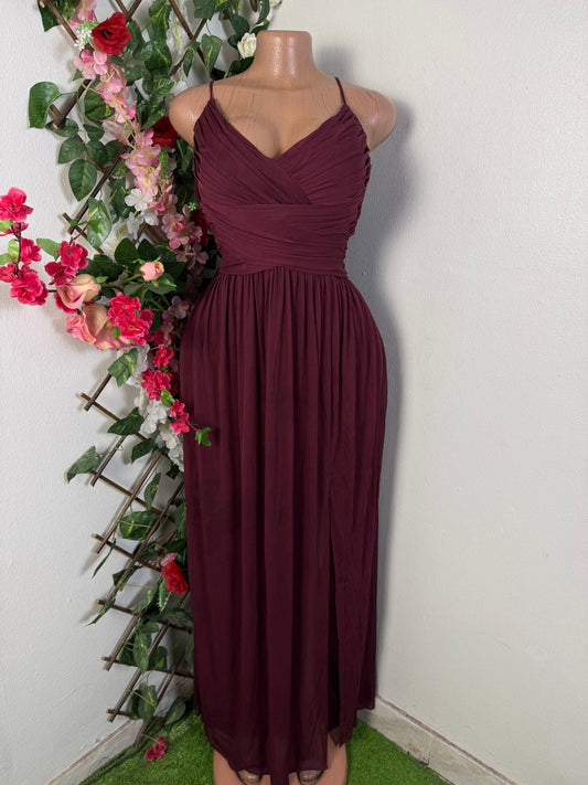 Robe longue à fine bretelles - Perluna Store - kinshasa