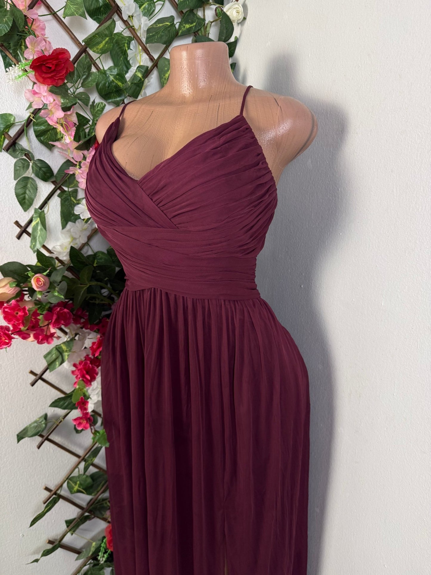 Robe longue à fine bretelles - Perluna Store - kinshasa