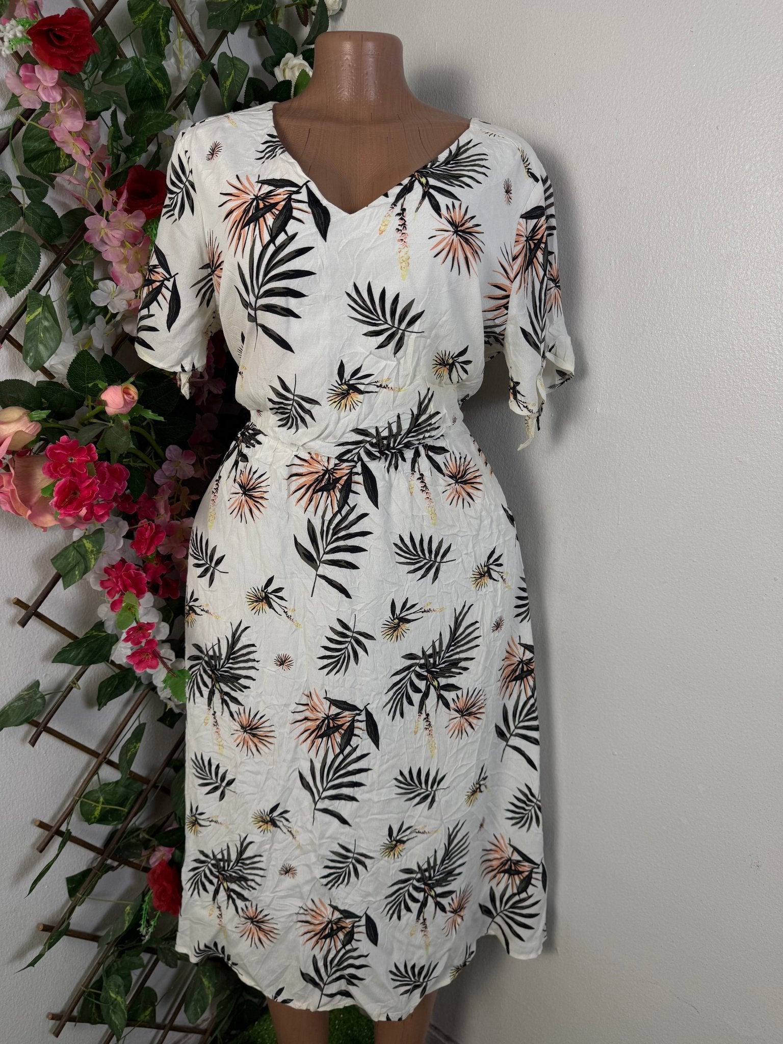 Robe longue à imprimer fleurie  - Perluna Store - kinshasa