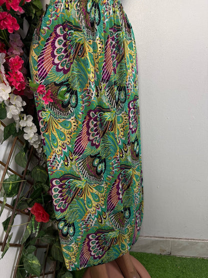 Robe longue cintré colle en v - Perluna Store - kinshasa