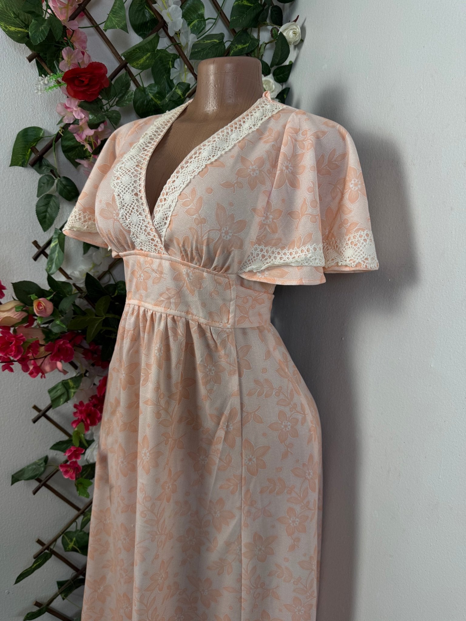 Robe longue cintré colle en - Perluna Store