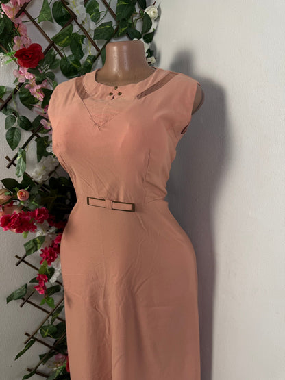 Robe longue cintre sans manche  - Perluna Store - kinshasa