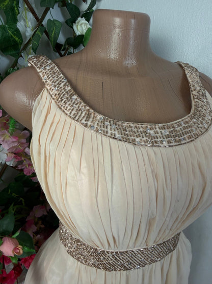 Robe longue cintré sans manche - Perluna Store - kinshasa