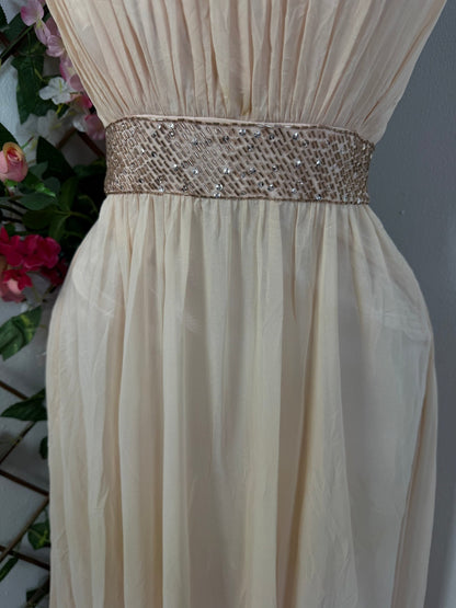 Robe longue cintré sans manche - Perluna Store - kinshasa