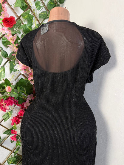 Robe longue colle en v sans manche - Perluna Store - kinshasa