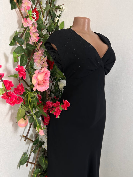 Robe longue décontracté sans manche colle en V - Perluna Store - kinshasa