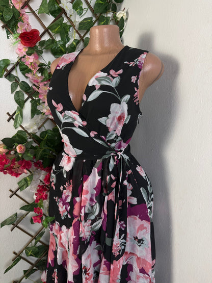 Robe longue en voile fin sans manche - Perluna Store - kinshasa