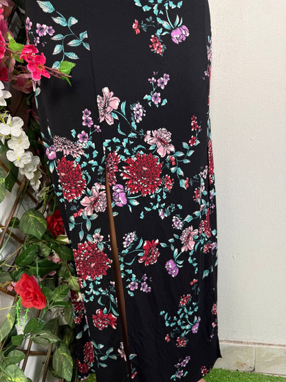 Robe longue évasée sans manche - Perluna Store - kinshasa