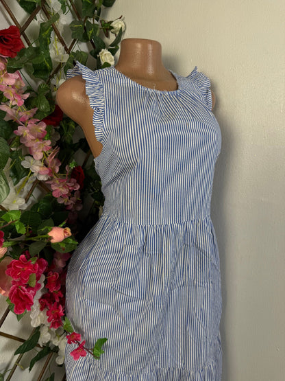 Robe longue évasée sans manche - Perluna Store - kinshasa