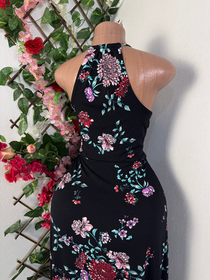 Robe longue évasée sans manche - Perluna Store - kinshasa