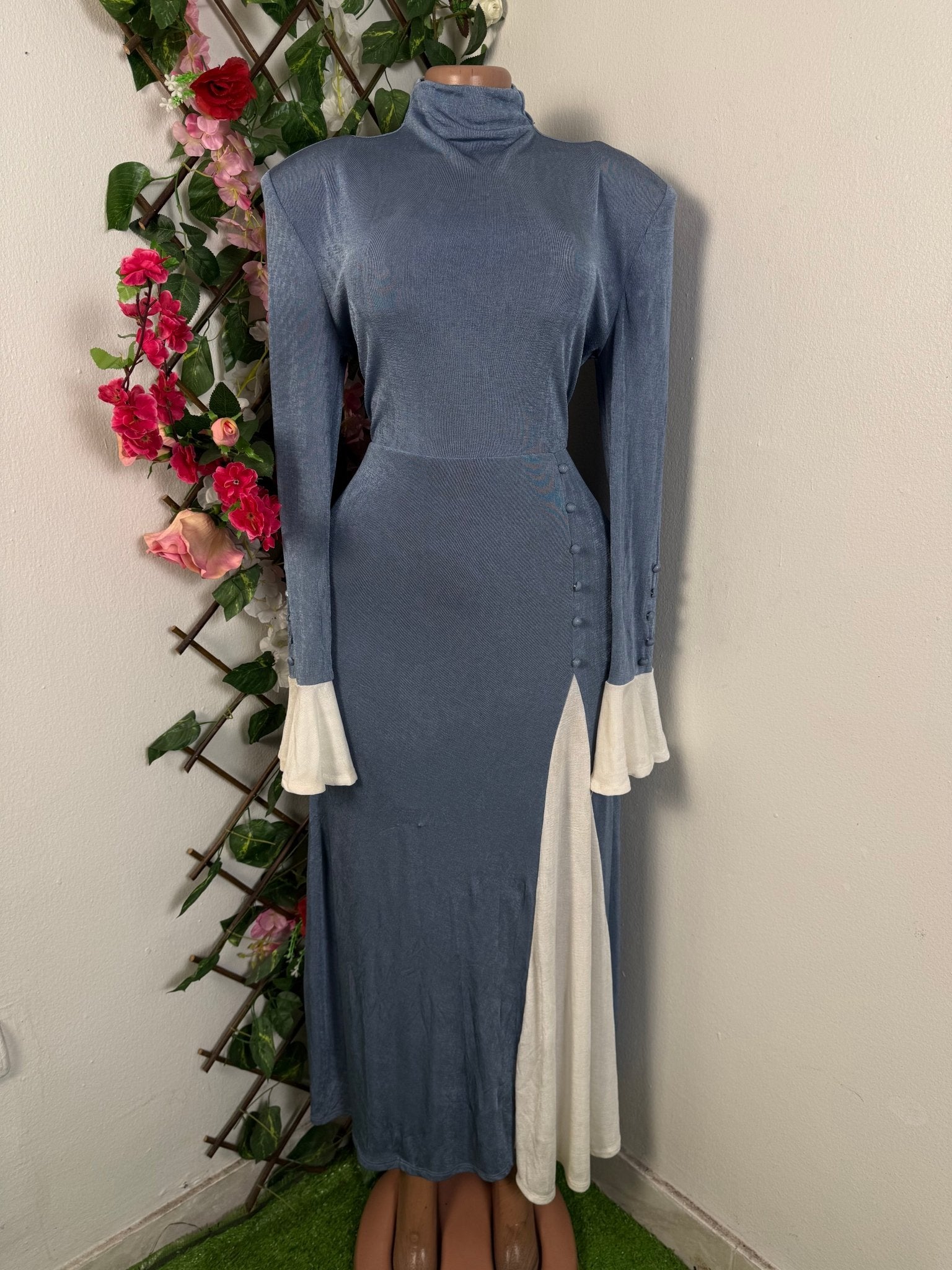 Robe longue extensible colle montant - Perluna Store - kinshasa