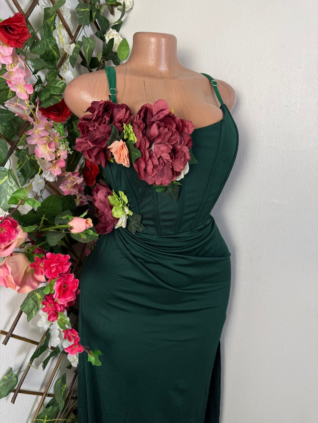 Robe longue fine bretelle - Perluna Store - kinshasa