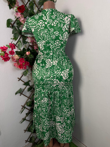Robe longue imprimé floral - Perluna Store - kinshasa