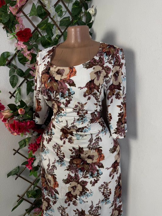 Robe longue manche 3/4  - Perluna Store - kinshasa