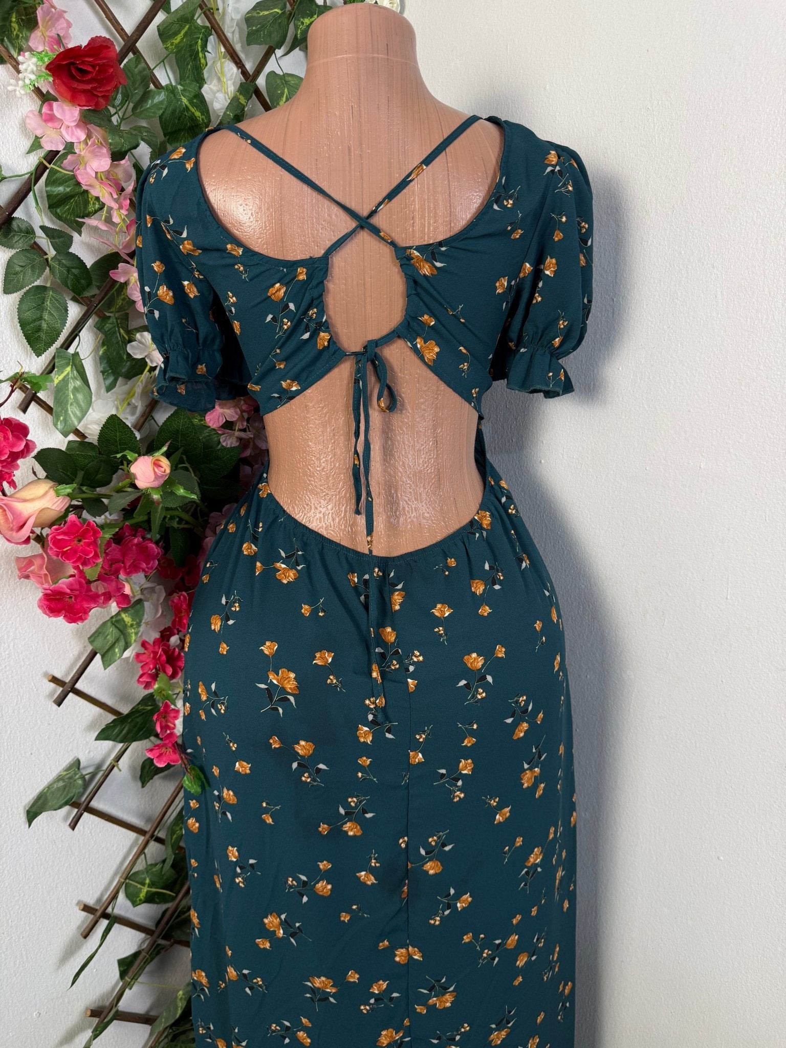 Robe longue manche courte - Perluna Store - kinshasa