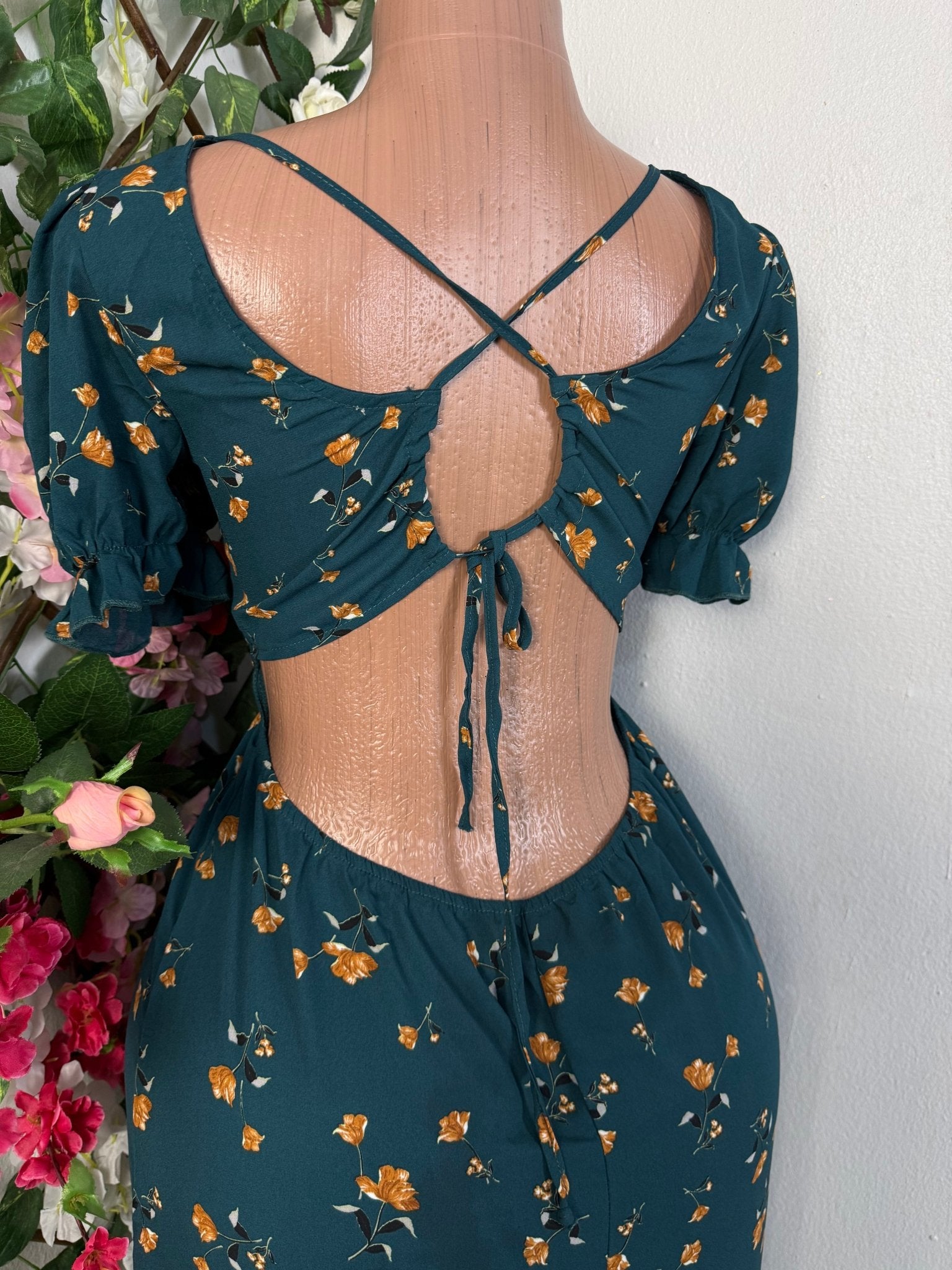 Robe longue manche courte - Perluna Store - kinshasa