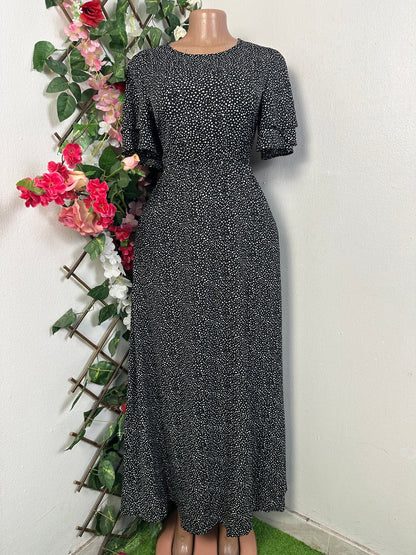 Robe longue manches courtes - S - Perluna Store - kinshasa