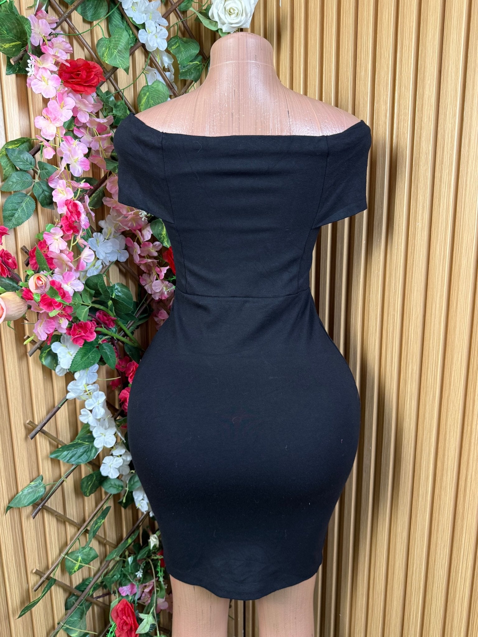 Robe longue moulante sans manches bustier - Perluna Store