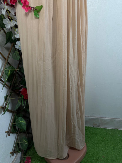 Robe longue plissé à bretelle - Perluna Store - kinshasa
