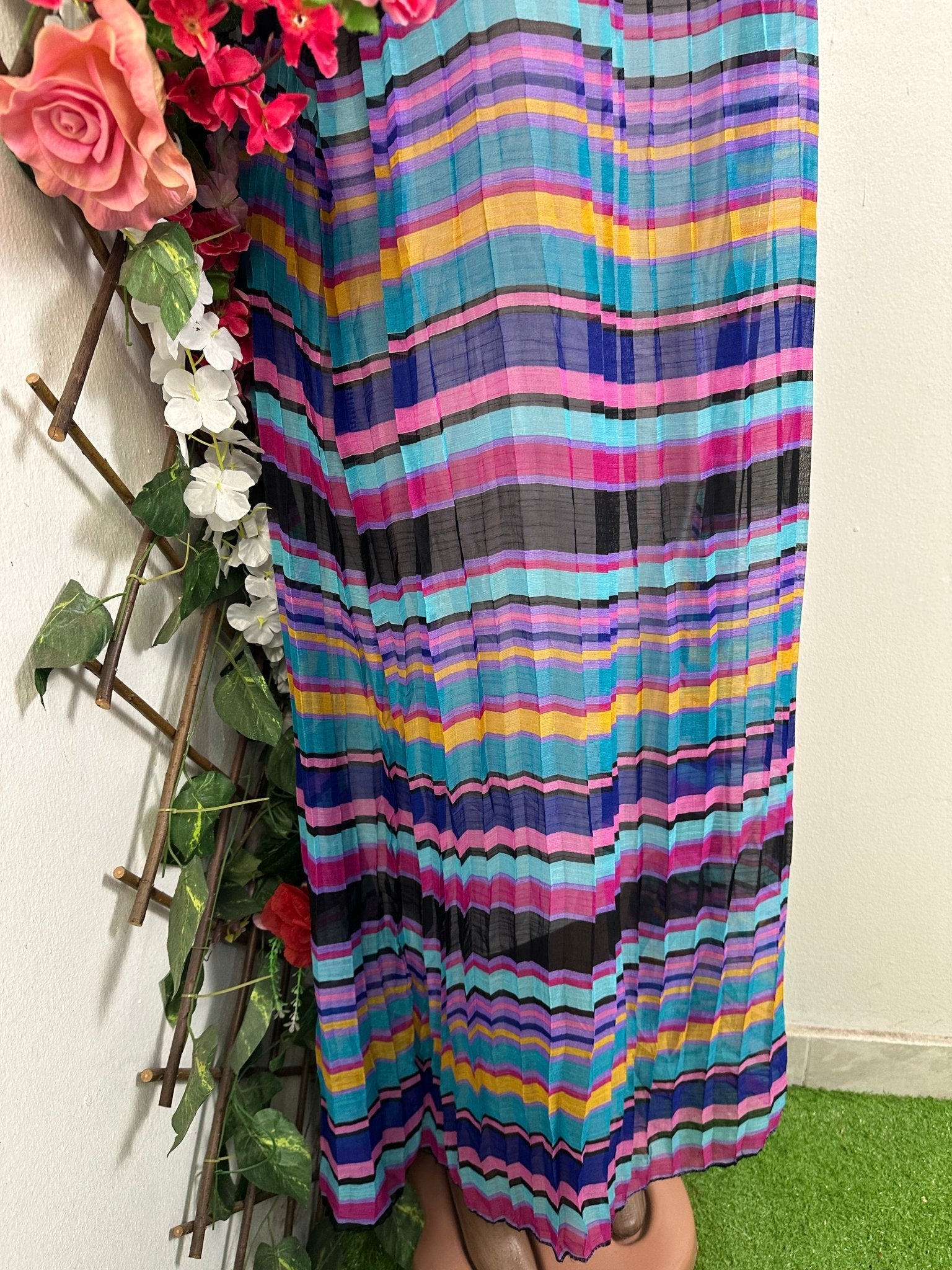 Robe longue sans manche longue - Perluna Store - kinshasa