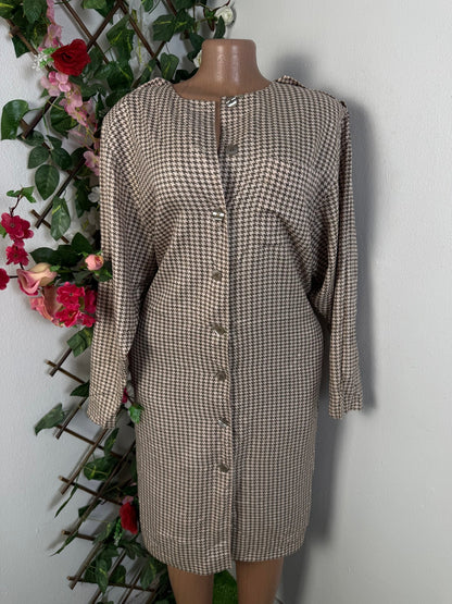Robe manche longue à bouton  - Perluna Store - kinshasa