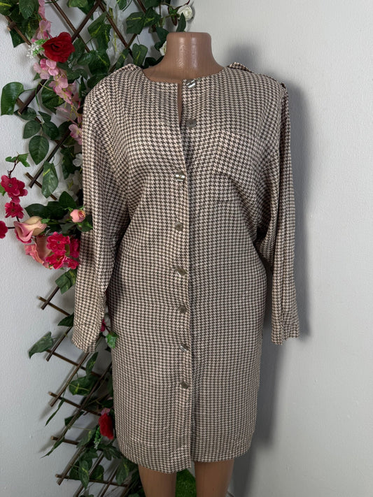 Robe manche longue à bouton  - Perluna Store - kinshasa