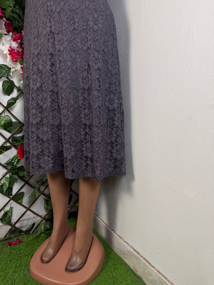 Robe mi longue cintré manche longue - Perluna Store - kinshasa