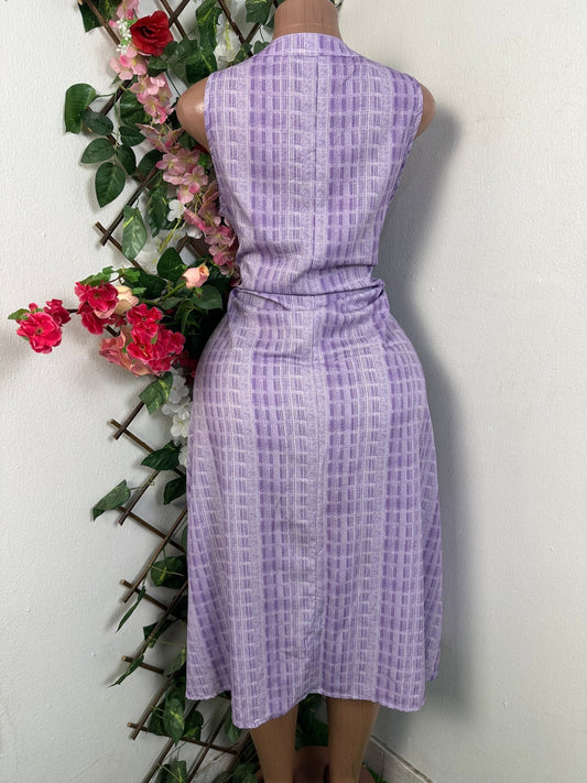 Robe mi longue décolleté en V - Perluna Store - kinshasa