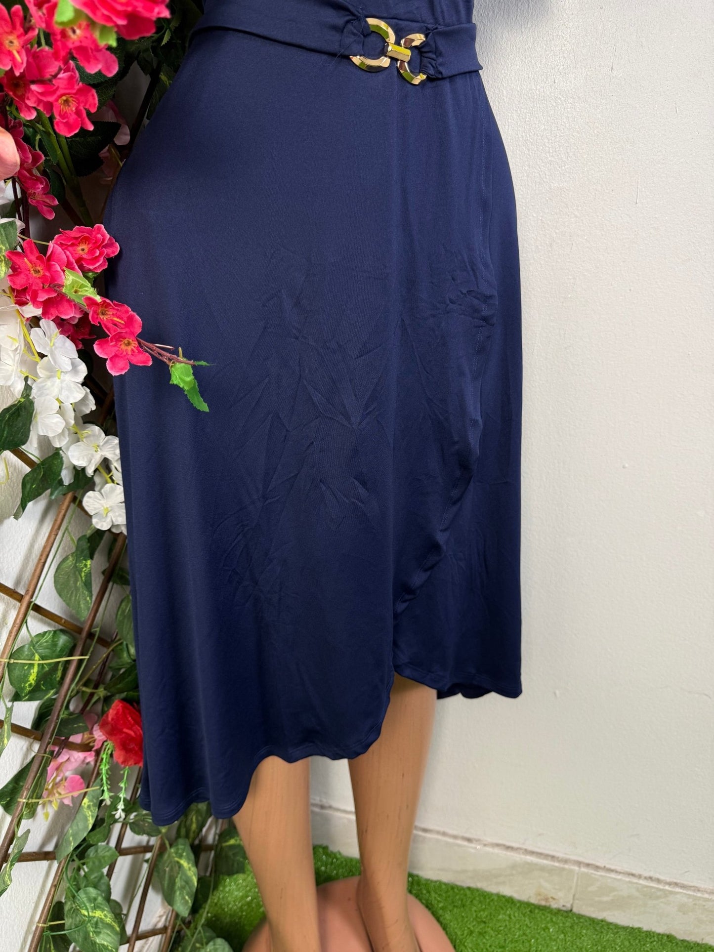 Robe mi longue decontranctee  - Perluna Store - kinshasa