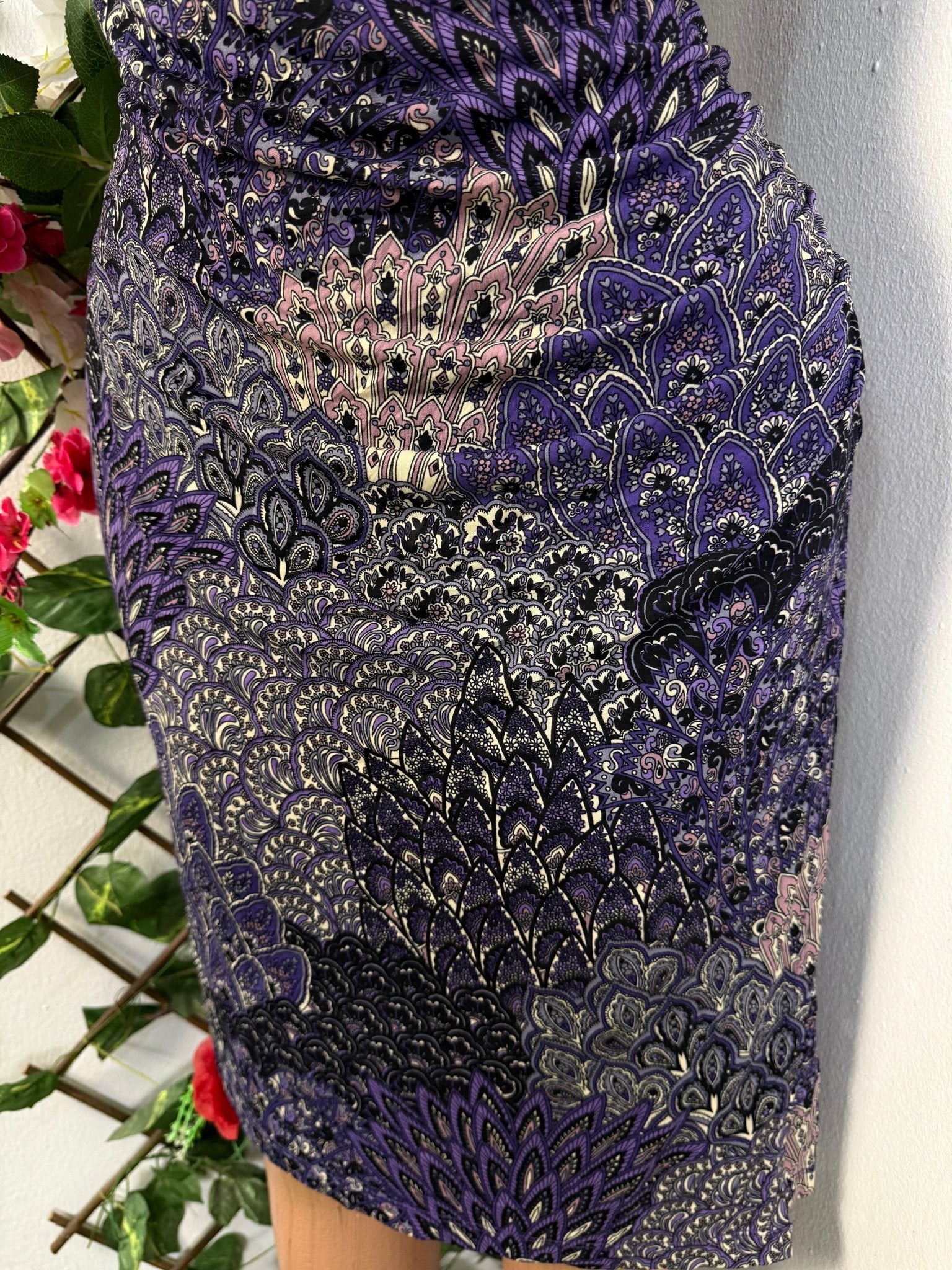 Robe mi longue drapé taille sans manche - Perluna Store